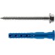 UPAT Cheville fixation pour cadres URD 10x 80 FUS A4 (Par 50)