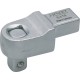 Hazet 6414 Entrainements carrés/carré femelle 14 x 18 mm/carré massif 12,5 mm longueur 63,5 mm