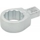 Attache male polygonale carré 14mm 9x12mm Hazet
