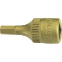 Douille male carré 1/4"4 x28mm i6kt. Hazet