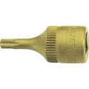 Douille male carré 1/4"T20x28mm Hazet