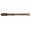 Taraud machine pour trous débouchants, DIN 371 B, Filetage M5, Pas 0,8 mm, Long. totale : 70 mm, queue Ø 6,0 mm, Carré de la queue : 4,9 mm