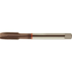 Taraud machine pour trous débouchants, DIN 376 B, Filetage M12, Pas 1,75 mm, Long. totale : 110 mm, queue Ø 9,0 mm, Carré de la queue : 7,0 mm