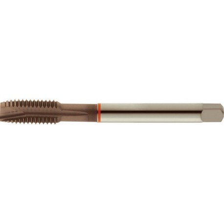 Taraud machine pour trous débouchants, DIN 376 B, Filetage M14, Pas 2,0 mm, Long. totale : 110 mm, queue Ø 11,0 mm, Carré de la queue : 9,0 mm